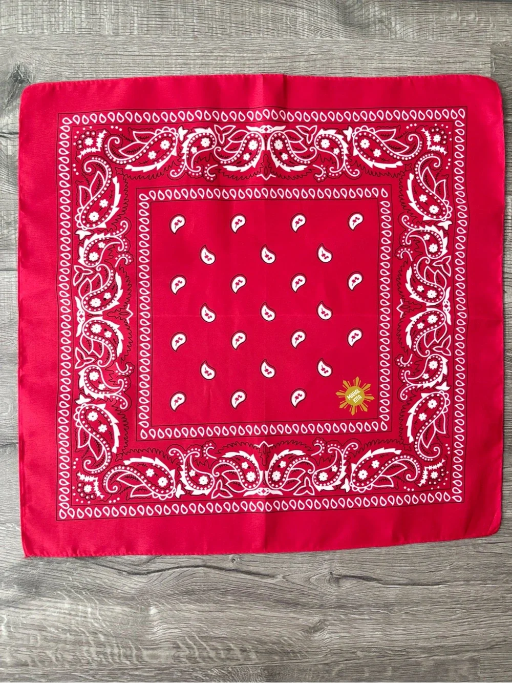 Mahal Kita Filipino Tagalog Red Bandana